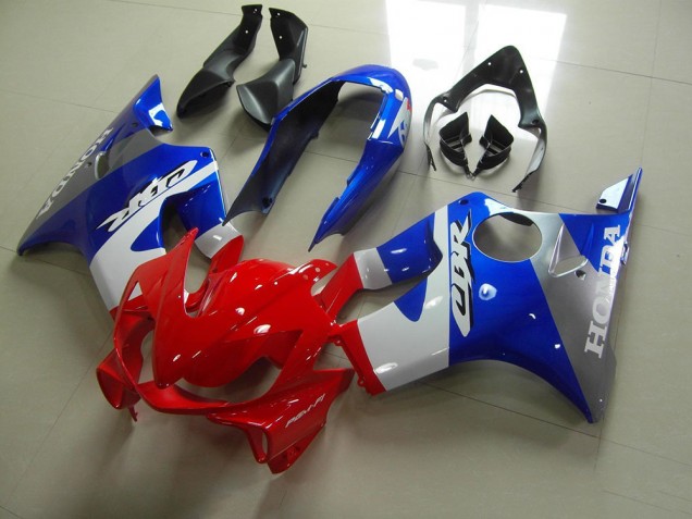 04-07 Blue Red White CBR600 F4i Motorcycle Fairings