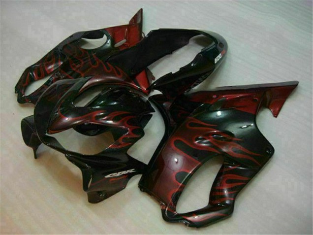 04-07 Red Flame CBR600 F4i Motorcycle Fairings 04-07 Red Flame CBR600 F4i Motorcycle Fairings