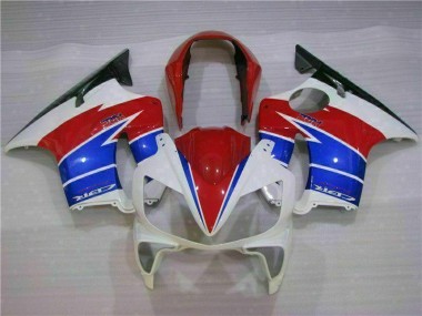 04-07 White Red CBR600 F4i Motorcycle Fairings
