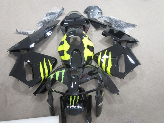 05-06 Black Green Monster CBR600RR Motorcycle Fairings 05-06 Black Green Monster CBR600RR Motorcycle Fairings
