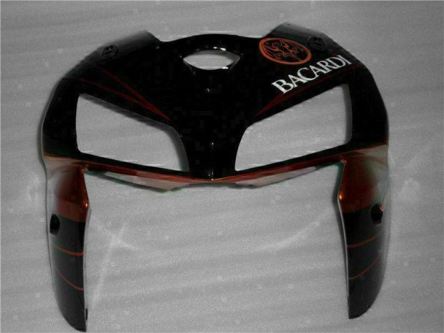 05-06 Black Orange BACARDI CBR600RR Motorcycle Fairings 05-06 Black Orange BACARDI CBR600RR Motorcycle Fairings