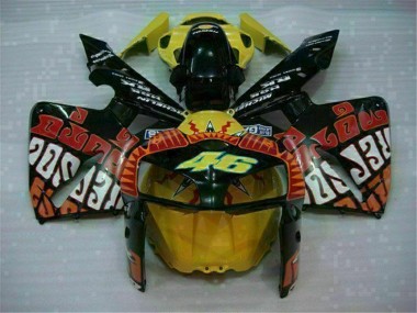05-06 Black Red Yellow 46 CBR600RR Motorcycle Fairings
