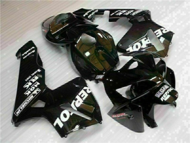 05-06 Black Repsol CBR600RR Motorcycle Fairing 05-06 Black Repsol CBR600RR Motorcycle Fairing