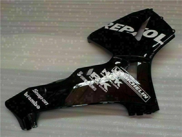 05-06 Black Repsol CBR600RR Motorcycle Fairing 05-06 Black Repsol CBR600RR Motorcycle Fairing