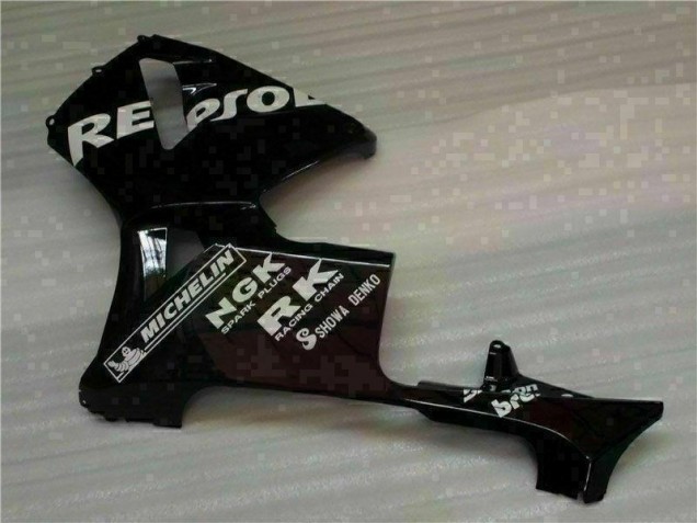 05-06 Black Repsol CBR600RR Motorcycle Fairing 05-06 Black Repsol CBR600RR Motorcycle Fairing