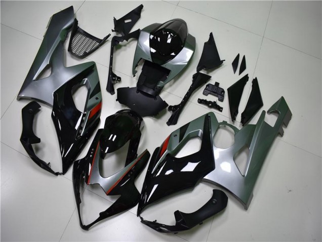 05-06 Black Silver GSXR 1000 Motorcycle Fairings 05-06 Black Silver GSXR 1000 Motorcycle Fairings