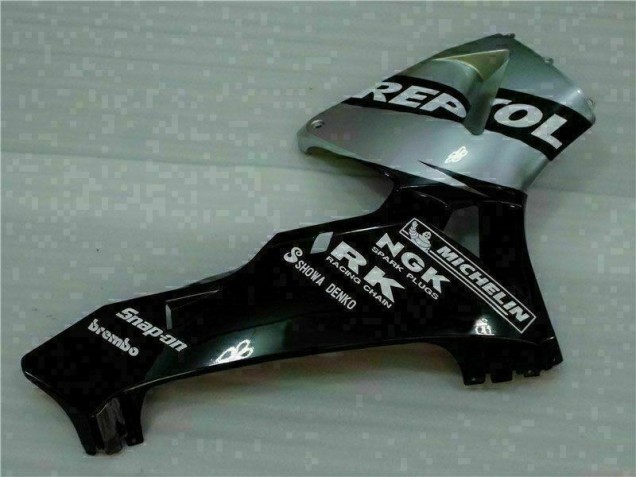 05-06 Black Silver Repsol CBR600RR Motorcycle Fairings