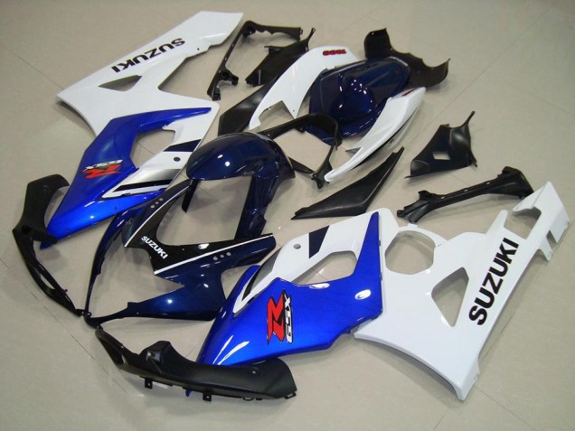 05-06 Blue White Black GSXR 1000 Motorcycle Fairings 05-06 Blue White Black GSXR 1000 Motorcycle Fairings