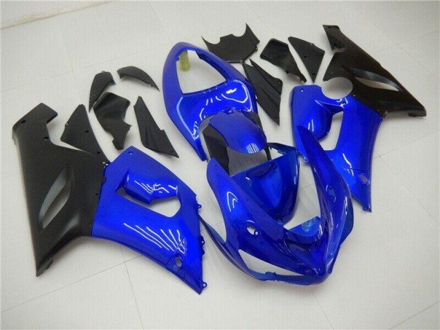 05-06 Blue ZX6R Motorcycle Fairing