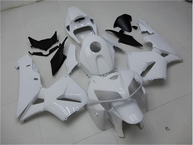 05-06 Glossy White CBR600RR Motorcycle Fairings 05-06 Glossy White CBR600RR Motorcycle Fairings