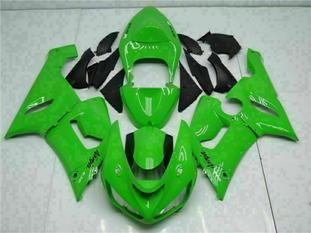 05-06 Green ZX6R Full Motorcycle Fairing Kits