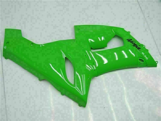 05-06 Green ZX6R Full Motorcycle Fairing Kits