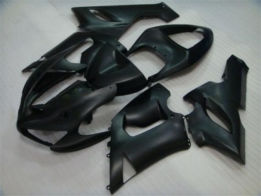 05-06 Matte Black ZX6R Motorcycle Fairings