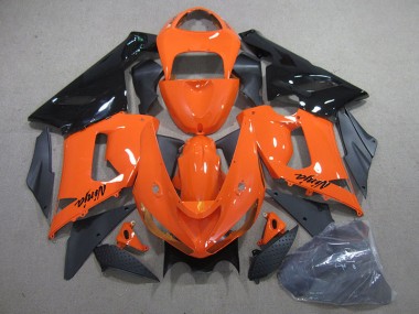 05-06 Orange Black Ninja ZX6R Motorcycle Bodywork