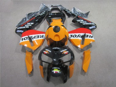 05-06 Orange Black Repsol CBR600RR Motorcycle Fairings