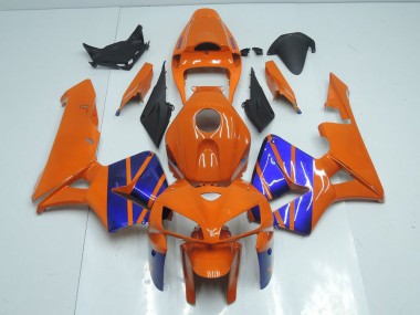 05-06 Orange Blue CBR600RR Motorcycle Fairings