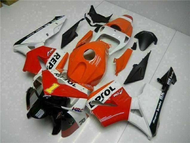 05-06 Orange Repsol CBR600RR Motorcycle Fairings