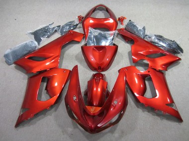 05-06 Orange ZX6R Motorcycle Fairing