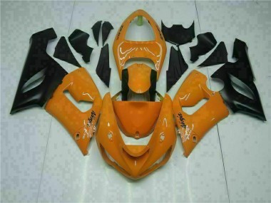 05-06 Orange ZX6R Motorcycle Fairings