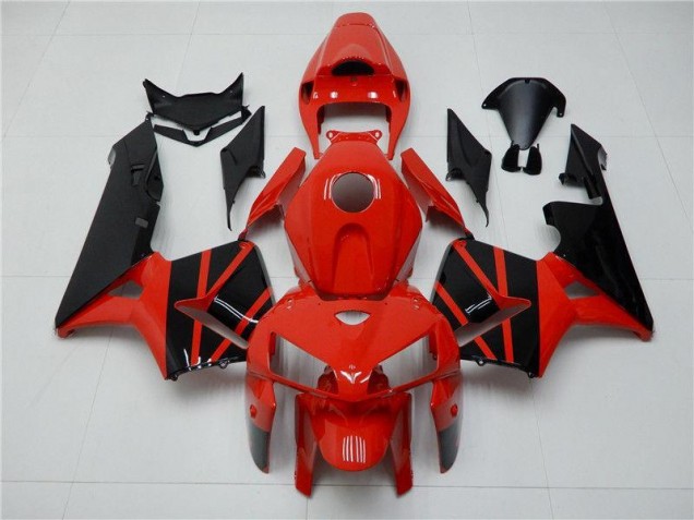 05-06 Red Black CBR600RR Motorcycle Fairing Kits 05-06 Red Black CBR600RR Motorcycle Fairing Kits