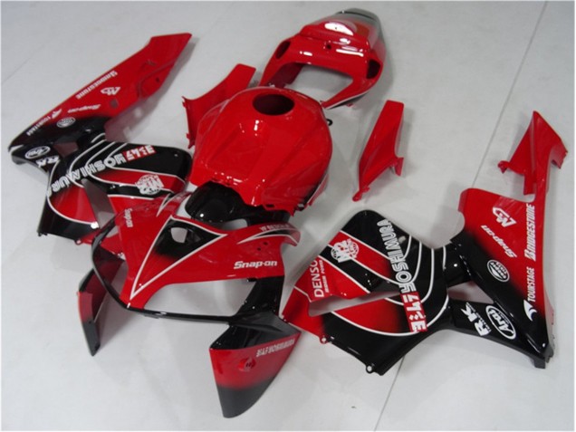 05-06 Red Black CBR600RR Motorcycle Fairing Kits & Plastic 05-06 Red Black CBR600RR Motorcycle Fairing Kits & Plastic