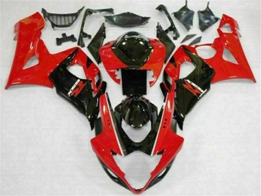 05-06 Red Black GSXR 1000 Motorcycle Bodywork
