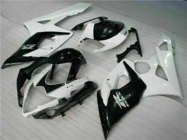 05-06 White Black GSXR 1000 Motorcycle Bodywork