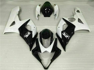 05-06 White Black GSXR 1000 Motorcycle Fairing