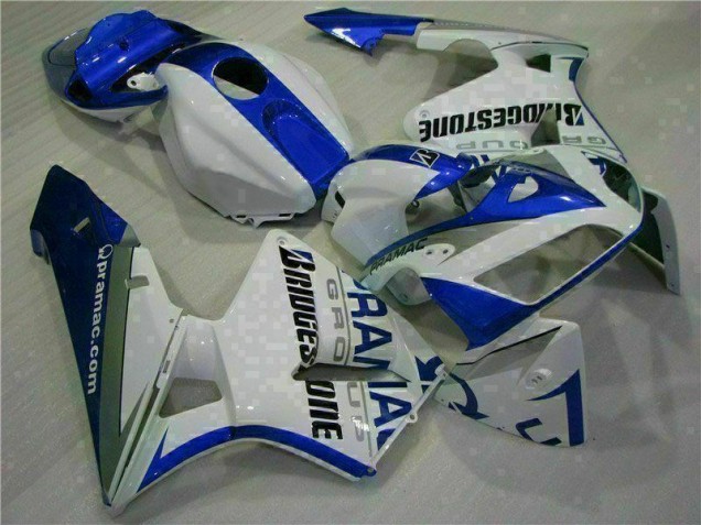 05-06 White Blue CBR600RR Motorcycle Bodywork 05-06 White Blue CBR600RR Motorcycle Bodywork