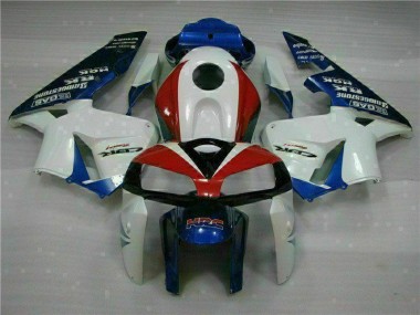05-06 White Blue CBR600RR Motorcycle Fairings