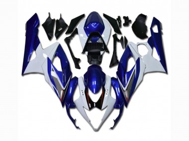 05-06 White Blue GSXR 1000 Motorcycle Bodywork