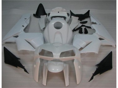 05-06 White CBR600RR Full Motorcycle Fairing Kits
