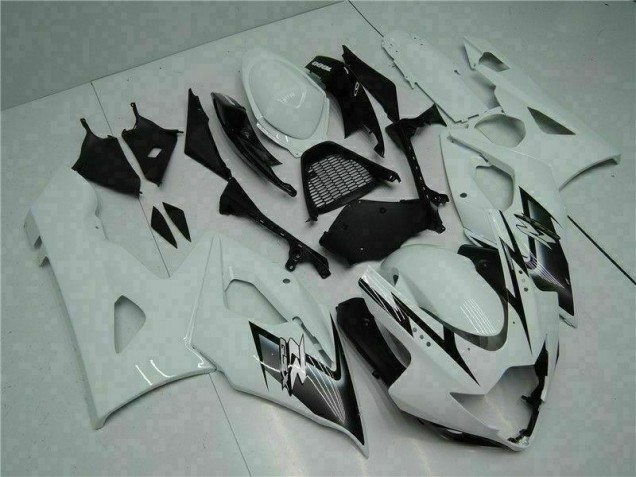 05-06 White GSXR 1000 Motorcycle Fairing 05-06 White GSXR 1000 Motorcycle Fairing