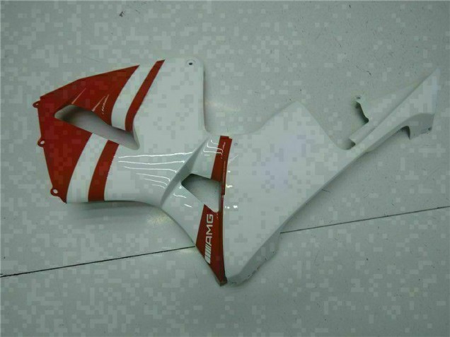 05-06 White Red CBR600RR Motorcycle Fairing 05-06 White Red CBR600RR Motorcycle Fairing