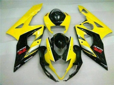 05-06 Yellow Black GSXR 1000 Motorcycle Fairings