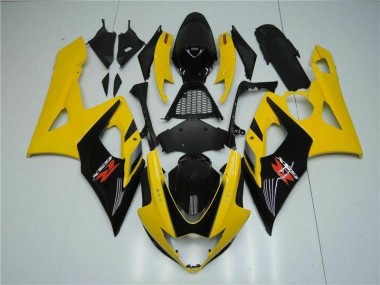 05-06 Yellow GSXR 1000 Motorcycle Fairings
