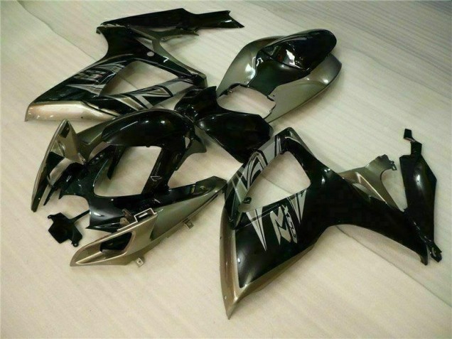 06-07 Black Grey GSXR 600/750 Motorcycle Fairings 06-07 Black Grey GSXR 600/750 Motorcycle Fairings