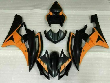 06-07 Black Orange YZF R6 Motorcycle Fairings