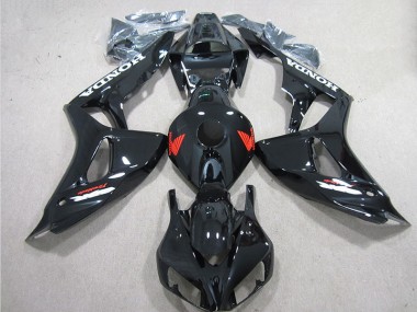 06-07 Black Red Fireblade Decal CBR1000RR Motorcycle Fairings