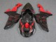 06-07 Black Red ZX10R Motorcycle Fairings 06-07 Black Red ZX10R Motorcycle Fairings