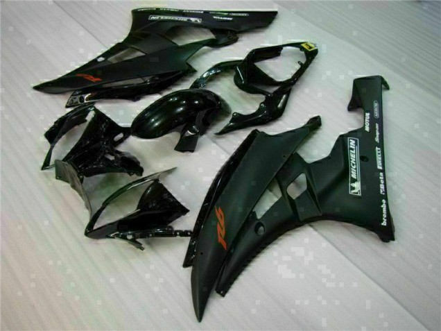06-07 Black YZF R6 Full Motorcycle Fairing Kits 06-07 Black YZF R6 Full Motorcycle Fairing Kits