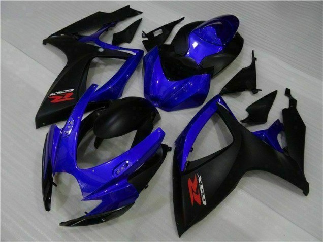 06-07 Blue Black GSXR 600/750 Motorcycle Fairing 06-07 Blue Black GSXR 600/750 Motorcycle Fairing