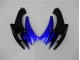 06-07 Blue Black GSXR 600/750 Motorcycle Fairings 06-07 Blue Black GSXR 600/750 Motorcycle Fairings