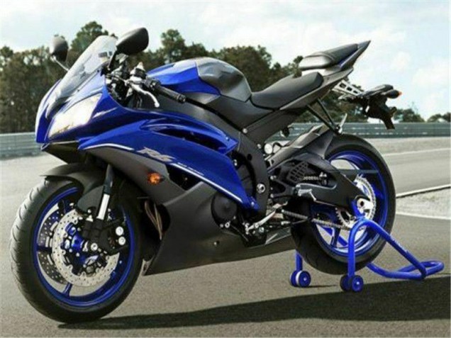 06-07 Blue Black YZF R6 Aftermarket Motorcycle Fairings 06-07 Blue Black YZF R6 Aftermarket Motorcycle Fairings