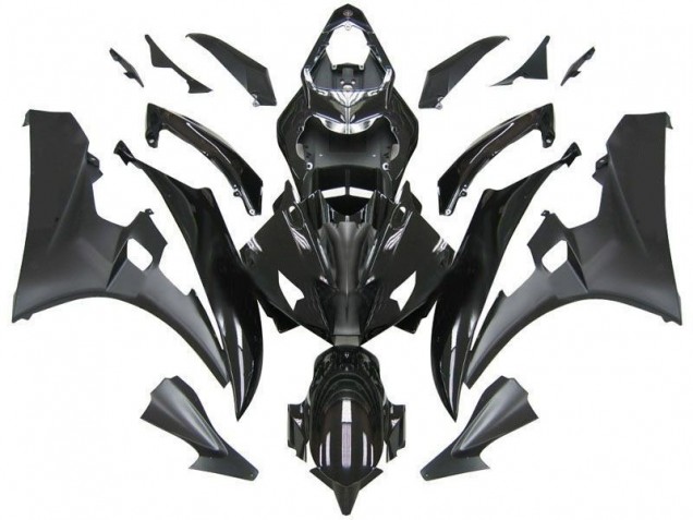 06-07 Contrast Black YZF R6 Motorcycle Fairings 06-07 Contrast Black YZF R6 Motorcycle Fairings