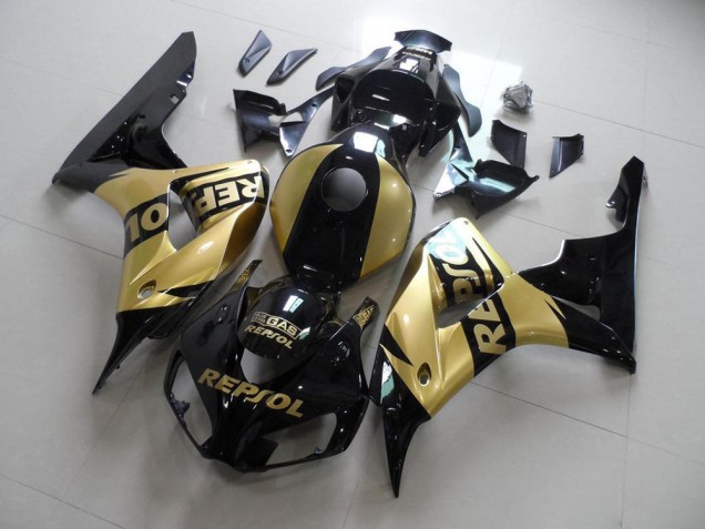 06-07 Gold Repsol CBR1000RR Motorcycle Fairings 06-07 Gold Repsol CBR1000RR Motorcycle Fairings