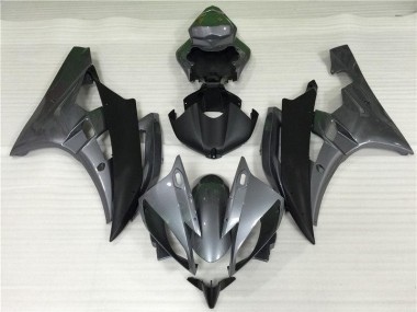 06-07 Grey Black YZF R6 Motorcycle Fairings