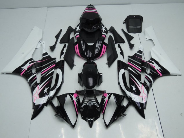 06-07 Pink Star YZF R6 Motorcycle Fairings 06-07 Pink Star YZF R6 Motorcycle Fairings