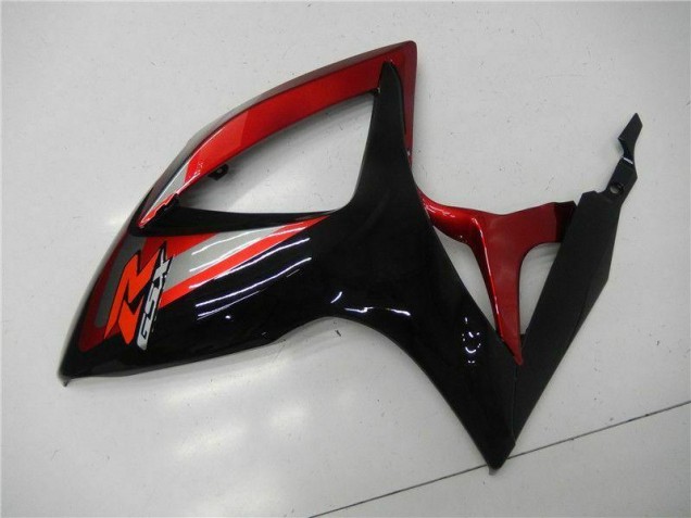 06-07 Red Black GSXR 600/750 Motorcycle Fairings