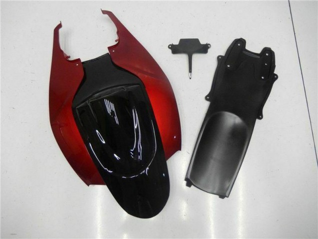 06-07 Red Black GSXR 600/750 Motorcycle Fairings